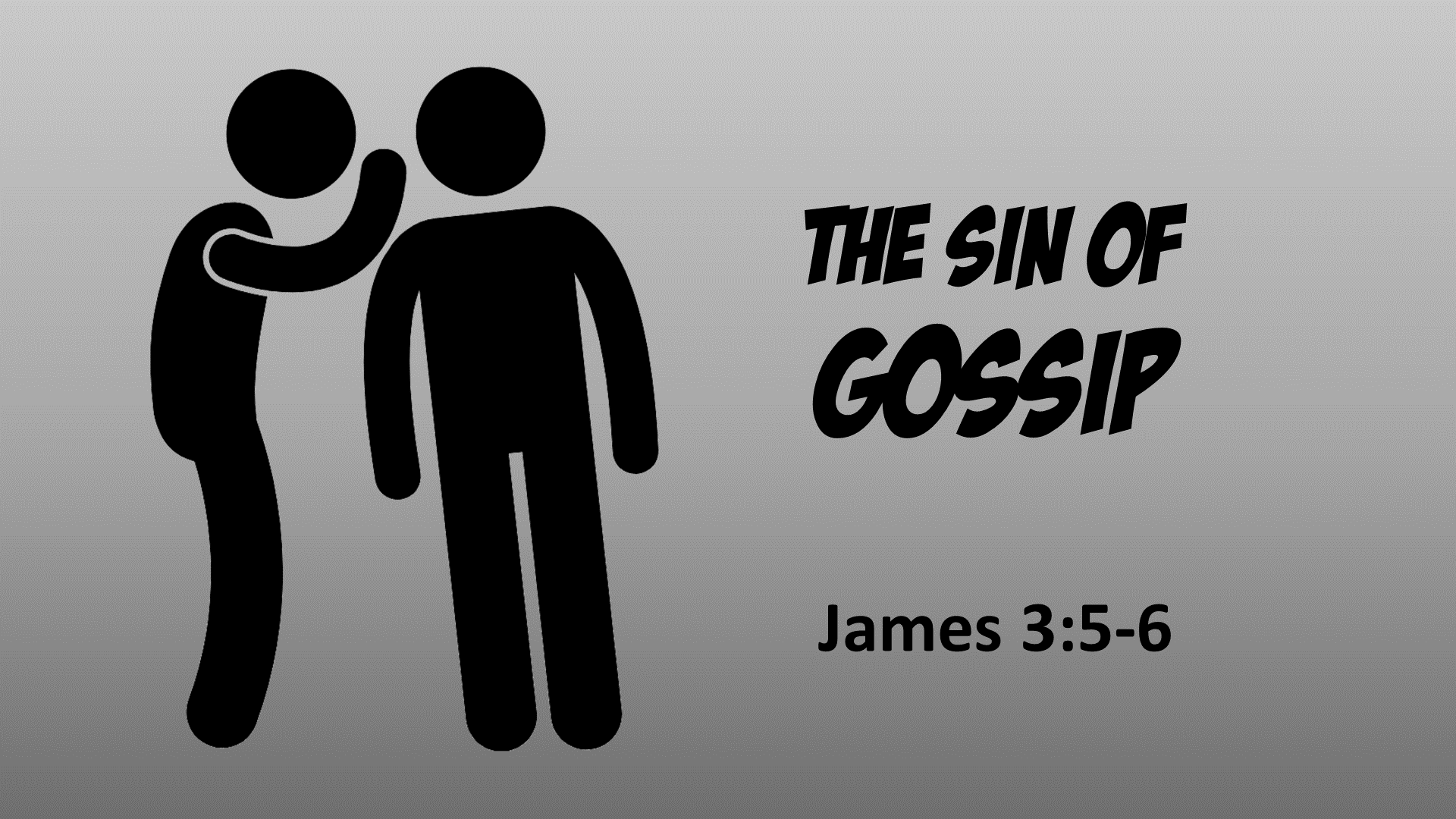 Is Gossip a Sin